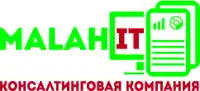 a green and red logo that says malahit on it