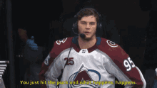 Andre Burakovsky You Just Hit The Puck And What Happens GIF - Andre Burakovsky You Just Hit The Puck And What Happens Happens GIFs