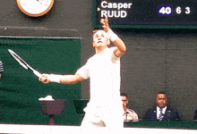 Casper Ruud Forehand GIF - Casper Ruud Forehand Tennis GIFs