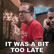 It Was A Bit Too Late Crazy Nate GIF