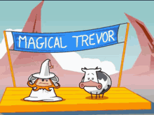 magical trevor weeble stuff dissapearing a cow