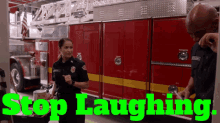 station19 andy herrera stop laughing dont laugh not funny