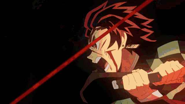 Chems Anime GIFs  Akaza v Rengiku Demon slayer Mugen Train