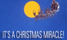 Christmas Miracle Christmas GIF