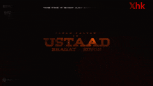 a poster for pawan kalyan 's ustaad bhagat singh movie
