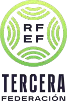 a logo for the rf tercera federacion with a green circle