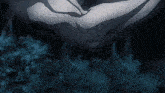 a close up of a person 's arm with a dark shadow on it