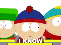 I Know Eric Cartman Sticker - I Know Eric Cartman Kyle Broflovski Stickers