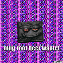 mug root beer waalet wallet cool wallet memoria funny wallet