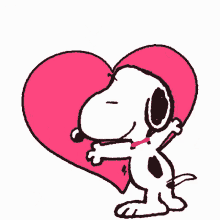 Snoopy Love Snoopy GIF - Snoopy Love Snoopy Hug GIFs