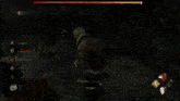 a screenshot of a video game shows a giant monster