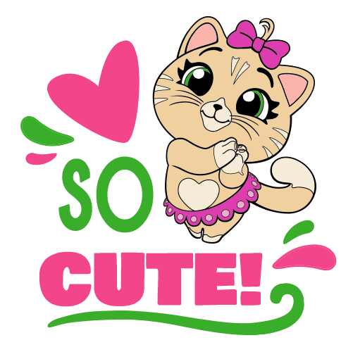 So Cute 44cats Sticker - So Cute 44cats Aww Stickers