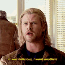 Thor It Was Delicious GIF - Thor It Was Delicious I Want Another GIFs