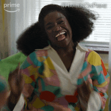 Pointing At You Angie Wilson GIF - Pointing At You Angie Wilson Harlem GIFs