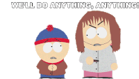 Well Do Anything Anything Stan Marsh Sticker - Well Do Anything Anything Stan Marsh South Park Stickers