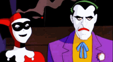 Joker Nod GIF - Joker Nod Harley Quinn GIFs