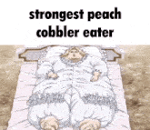 peach cobbler meme baki eater