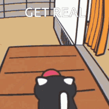 Neko Atsume Get Real GIF - Neko Atsume Get Real Meow GIFs
