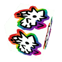 Spin Furry Sticker - Spin Furry Spinpuppy Stickers