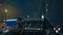 a screenshot of a video game with a damage generator on the screen