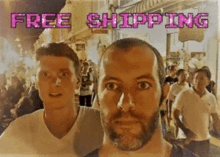 Free Shipping Unbelieve GIF - Free Shipping Unbelieve Dan And Russ GIFs