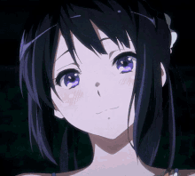 anime girl happy cute kawaii