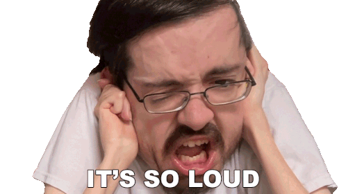It'S So Loud Ricky Berwick Sticker - It'S So Loud Ricky Berwick This Is Noisy Stickers