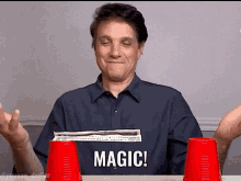 Magic Ralph Macchio GIF - Magic Ralph Macchio Ralph Macchio Funny GIFs