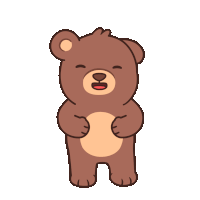 a brown teddy bear with his arms outstretched