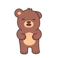 a brown teddy bear with his arms outstretched