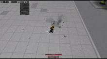 a screenshot of a video game shows a character with a sword and a shield and the word essence on the bottom
