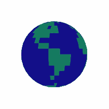 globe earth spin