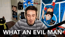 What An Evil Man Evil GIF - What An Evil Man Evil Villain GIFs