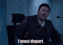 I Must Depart Leave GIF - I Must Depart Leave Go Home GIFs