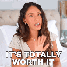 Its Totally Worth It Shea Whitney GIF - Its Totally Worth It Shea Whitney Its Worth The Price GIFs