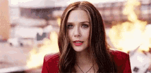 Huh Say What GIF - Huh Say What Scarlet Witch GIFs