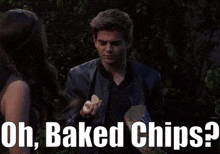 The Thundermans Baked Chips GIF - The Thundermans Baked Chips Max Thunderman GIFs