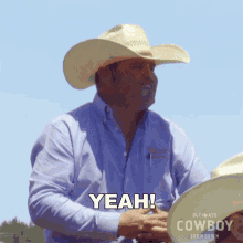 Yeah Ethan Treadwell GIF - Yeah Ethan Treadwell Ultimate Cowboy Showdown GIFs