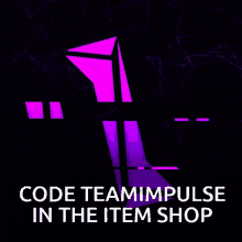 code team impulse in the item shop glitch logo