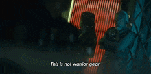 This Is Not Warrior Gear It Is Casual Worf GIF - This Is Not Warrior Gear It Is Casual Worf Star Trek Picard GIFs