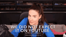 We Did Not Expect It On Youtube Unexpected GIF - We Did Not Expect It On Youtube Unexpected Unplanned GIFs