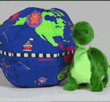 Baby Einstein Dinosaur GIF - Baby Einstein Dinosaur Globe Toy GIFs