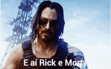 Rick And Morty Cyberpunk2077 GIF - Rick And Morty Cyberpunk2077 Johnny Silverhand GIFs