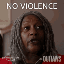 No Violence Myrna Okeke GIF - No Violence Myrna Okeke The Outlaws GIFs