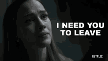 I Need You To Leave Love Quinn GIF - I Need You To Leave Love Quinn Victoria Pedretti GIFs
