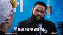 Thank You For Your Time Detective Kevin Bernard GIF - Thank You For Your Time Detective Kevin Bernard Law & Order GIFs