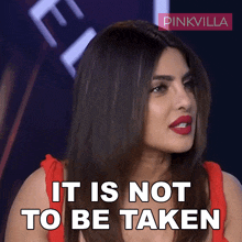 It Is Not To Be Taken For Granted Priyanka Chopra Jonas GIF - It Is Not To Be Taken For Granted Priyanka Chopra Jonas Pinkvilla GIFs