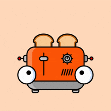 Gm Toaster Funbots GIF - Gm Toaster Gm Toaster GIFs