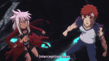 Fate Series Intercepting Them GIF - Fate Series Intercepting Them Is Impossible GIFs
