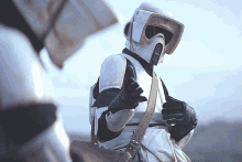 The Mandalorian Stormtrooper GIF - The Mandalorian Stormtrooper Jason Sudeikis GIFs